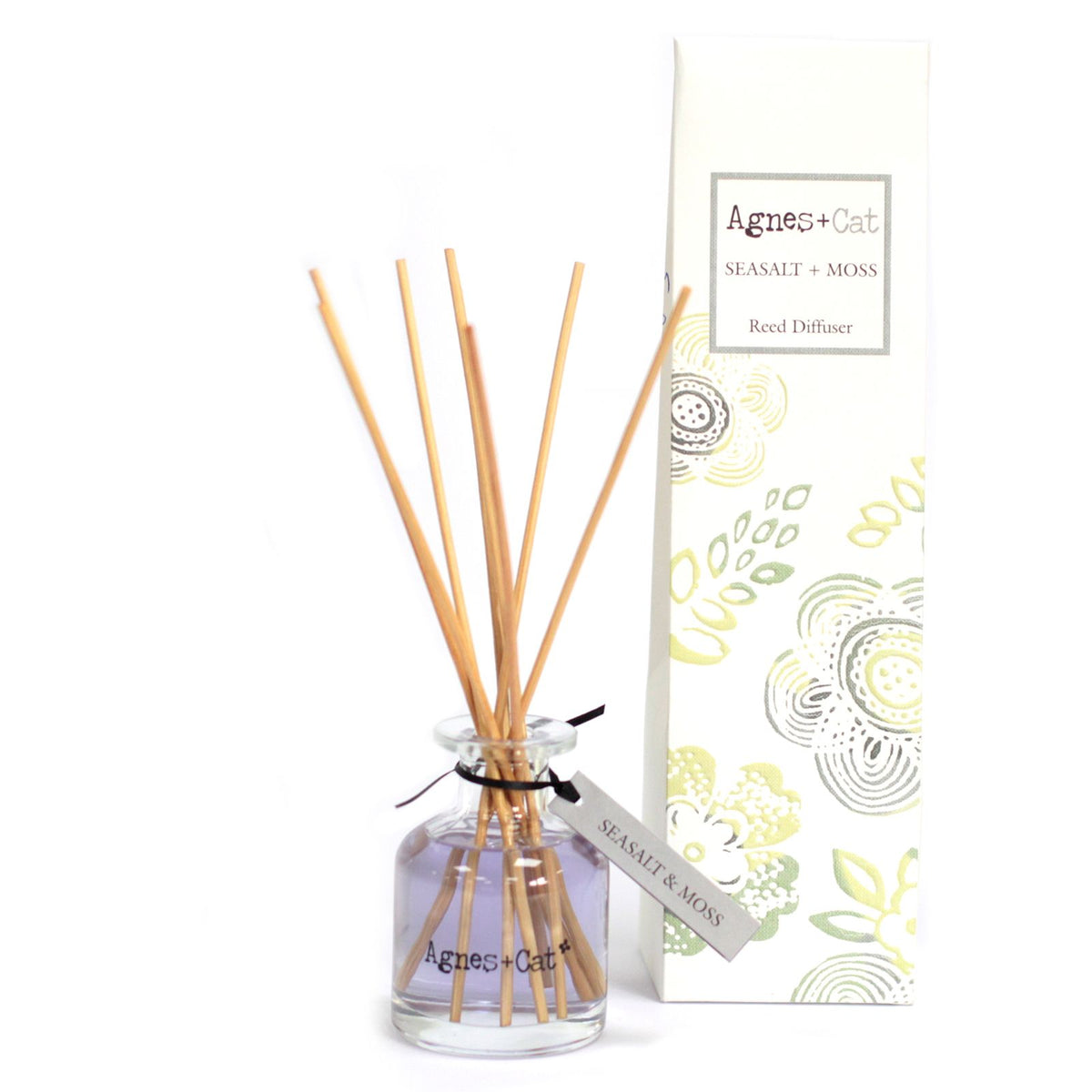Box of 140ml Reed Diffuser - Seasalt and Moss