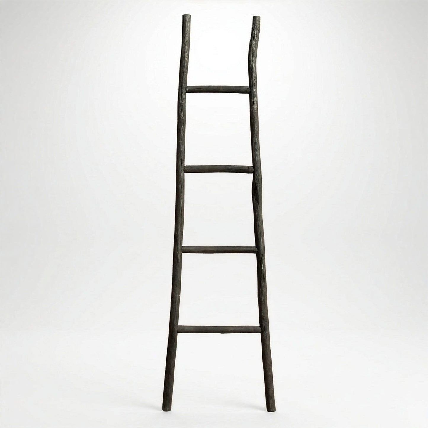 Wood Ladder - 1.5m - Black