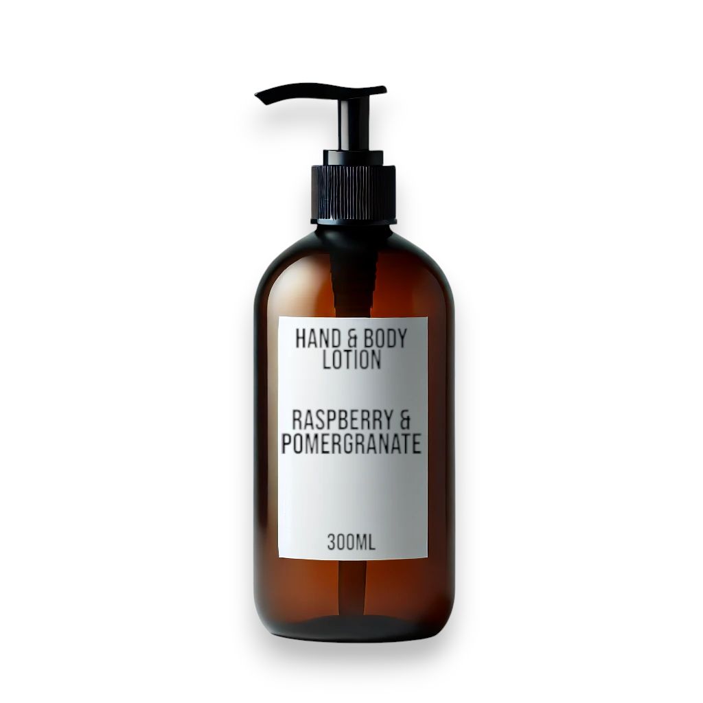 Raspberry & Pomegranate Lotion 300ml - White Label
