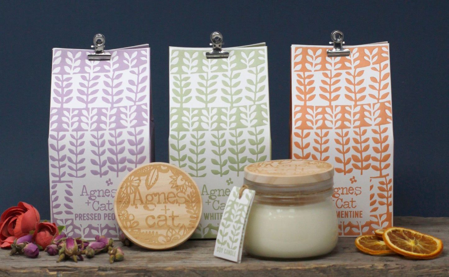 Small Kilner Jar Candle - Pressed Peonie