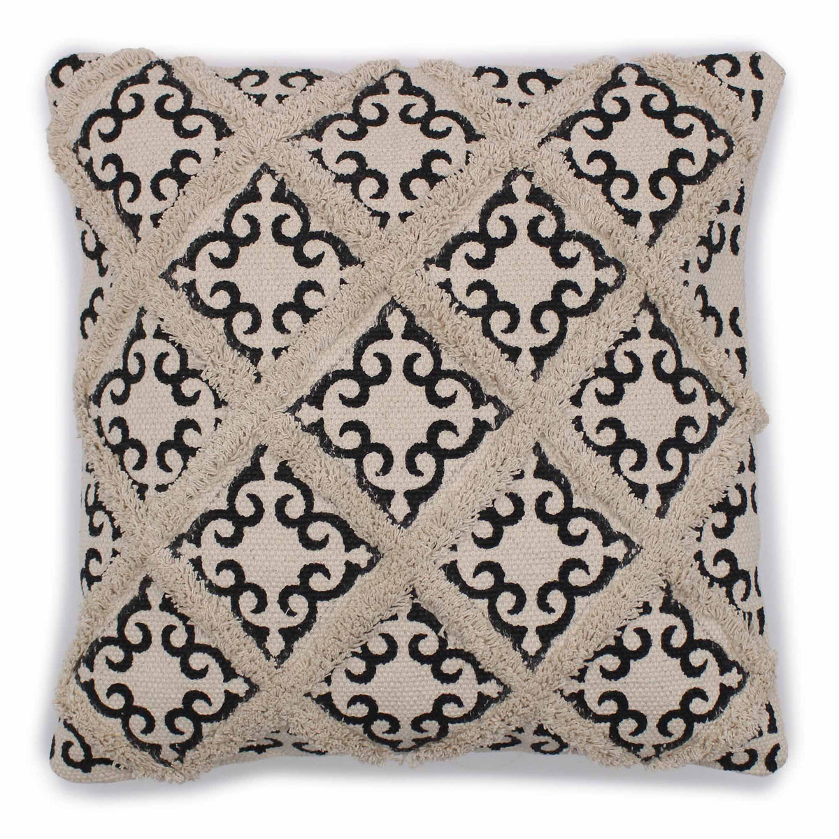 Lux Criss-Cross & Print - 45x45cm