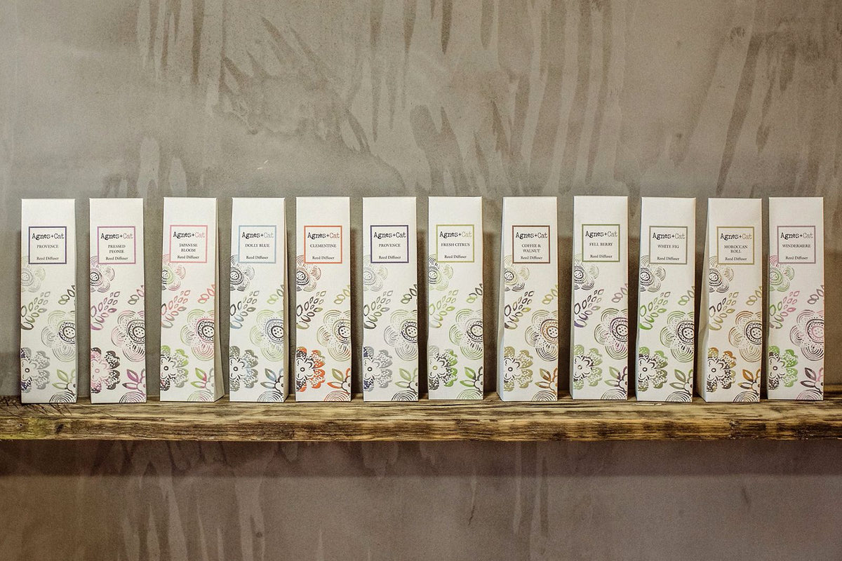 Box of 140ml Reed Diffuser - Pressed Peonie
