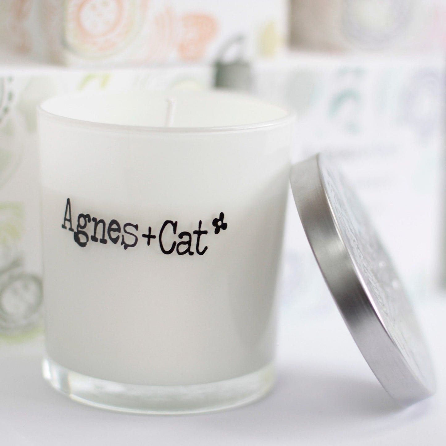 Coffee and Walnut candle, Agnes+Cat