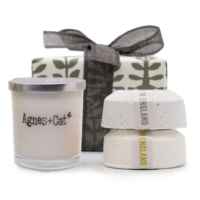 Gift Box - Velvet Moon (Candle) + Windermere & Citrus (Fizz)