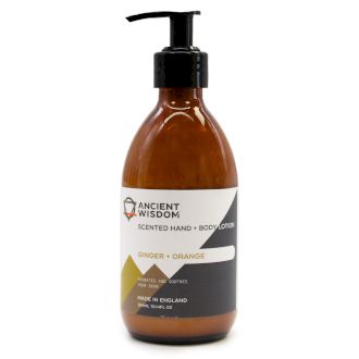 Ginger & Orange Lotion 300ml - White Label